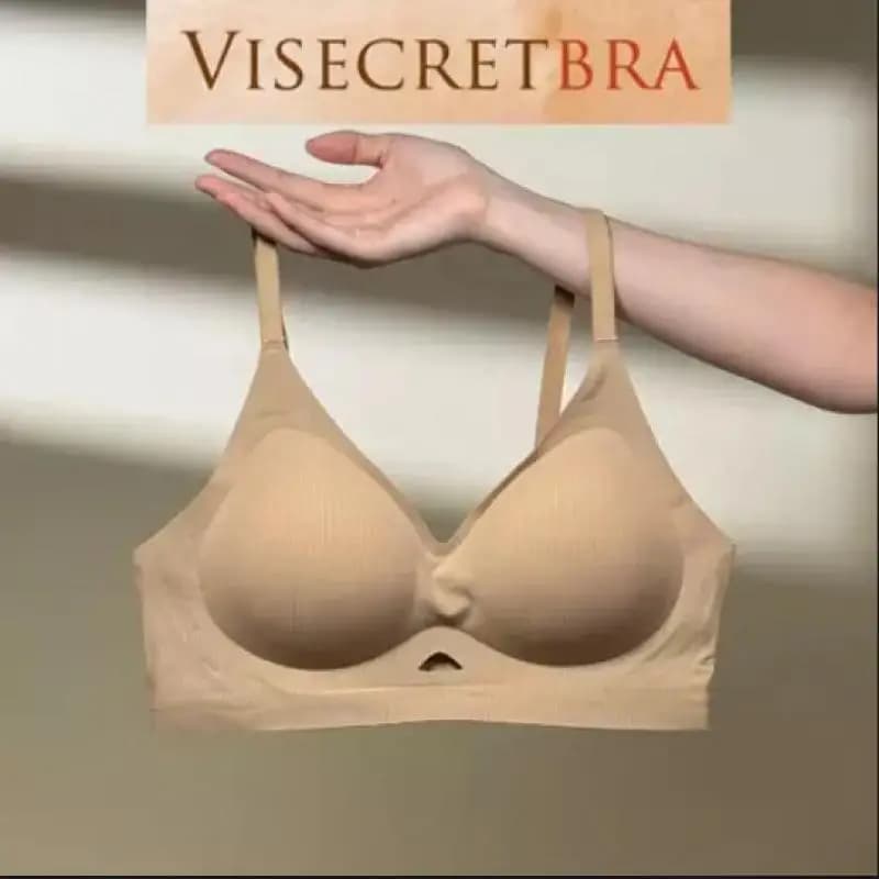 Wireless Bra Sexy Cartoon Large Chest Effect Underwear for Women Gather Small Chest Appears Big Seamless Beautiful Back Gathered