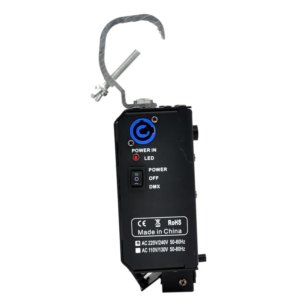 StagePro DMX Curtain Drop Machine with Hooks - Manual/Electric Control Release System for Theater Velour/Blackout Stage Curtains