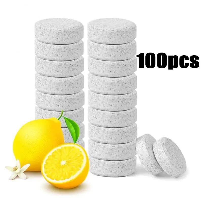 10/50/100pcs Powerful Foam Cleaner Multi Functional Remover Scale Wc Compressed Effervescent For Bathroom Cleaning Tool
