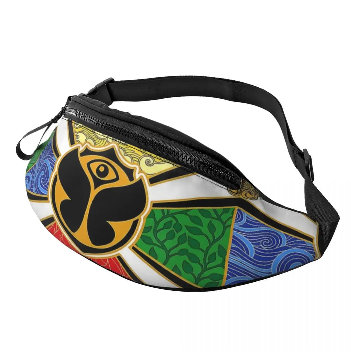 Tomorrowland Party marsupio personalizzato musica elettronica Crossbody marsupio donna uomo viaggio telefono Money Pouch