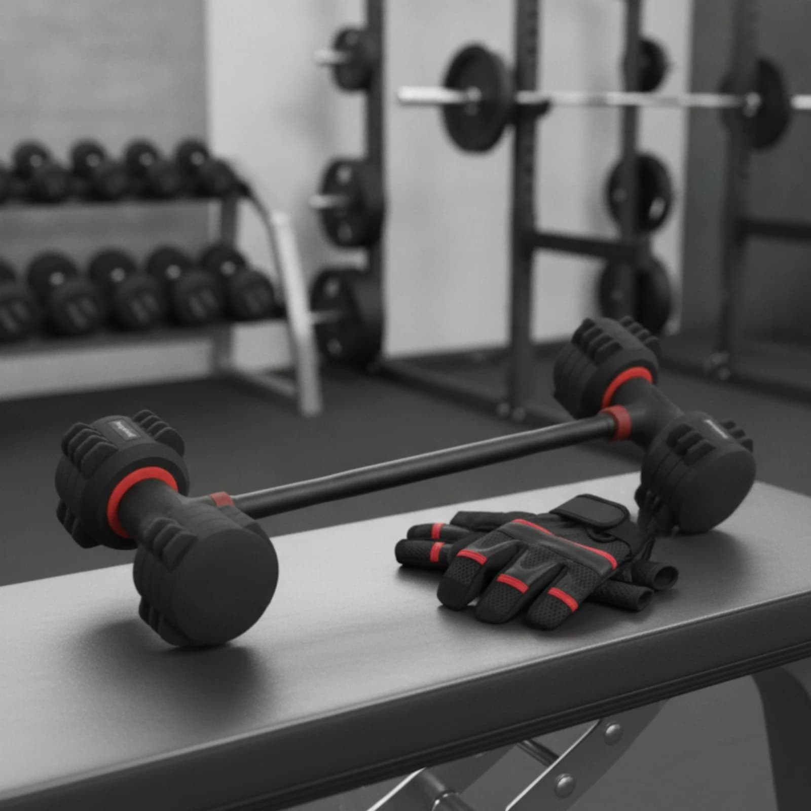 Dumbbell to Kettlebell Adapter Long-Lasting Portable Kettlebell Handle Dumbbell Handle with Base Compact Lightweight