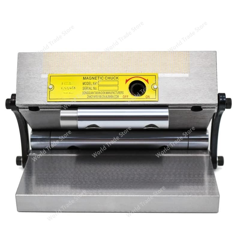Asta positiva con ventosa magnetica per mandrino a magnete permanente, smerigliatrice per superfici magnetiche ad alta precisione 100X175