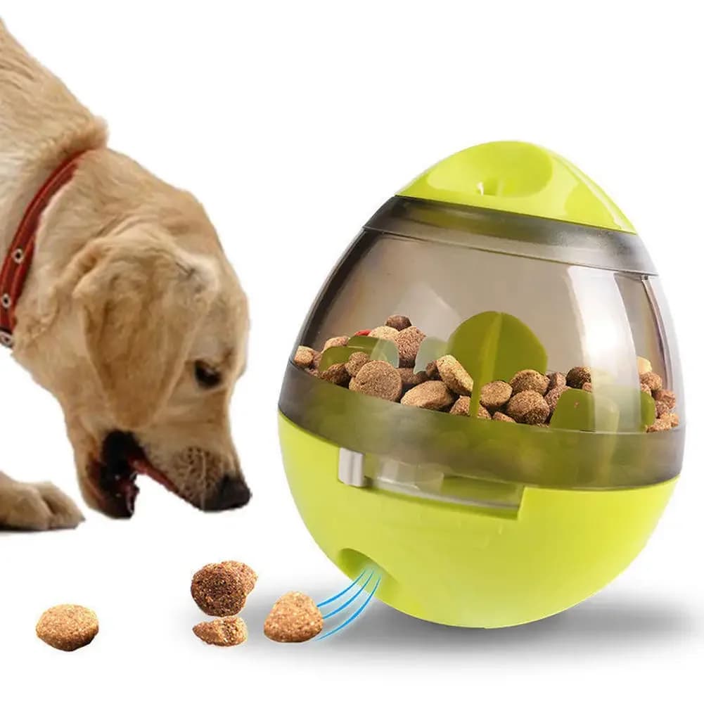 Giocattoli interattivi per cani, palla per alimentazione lenta, dispenser di cibo, palla IQ per dolcetti, giocattoli intelligenti per cani, palle per allenamento e gioco, accessori per animali domestici
