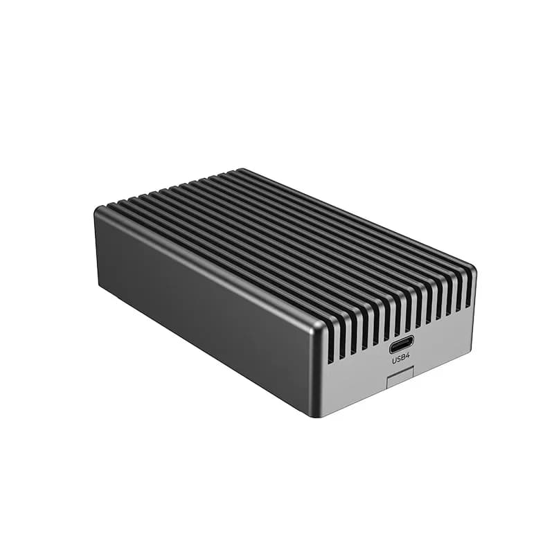 Scatola per disco rigido USB Scatola esterna SSD M.2 compatibile con nvme Scatola per disco rigido mobile Thunderbolt 4/3