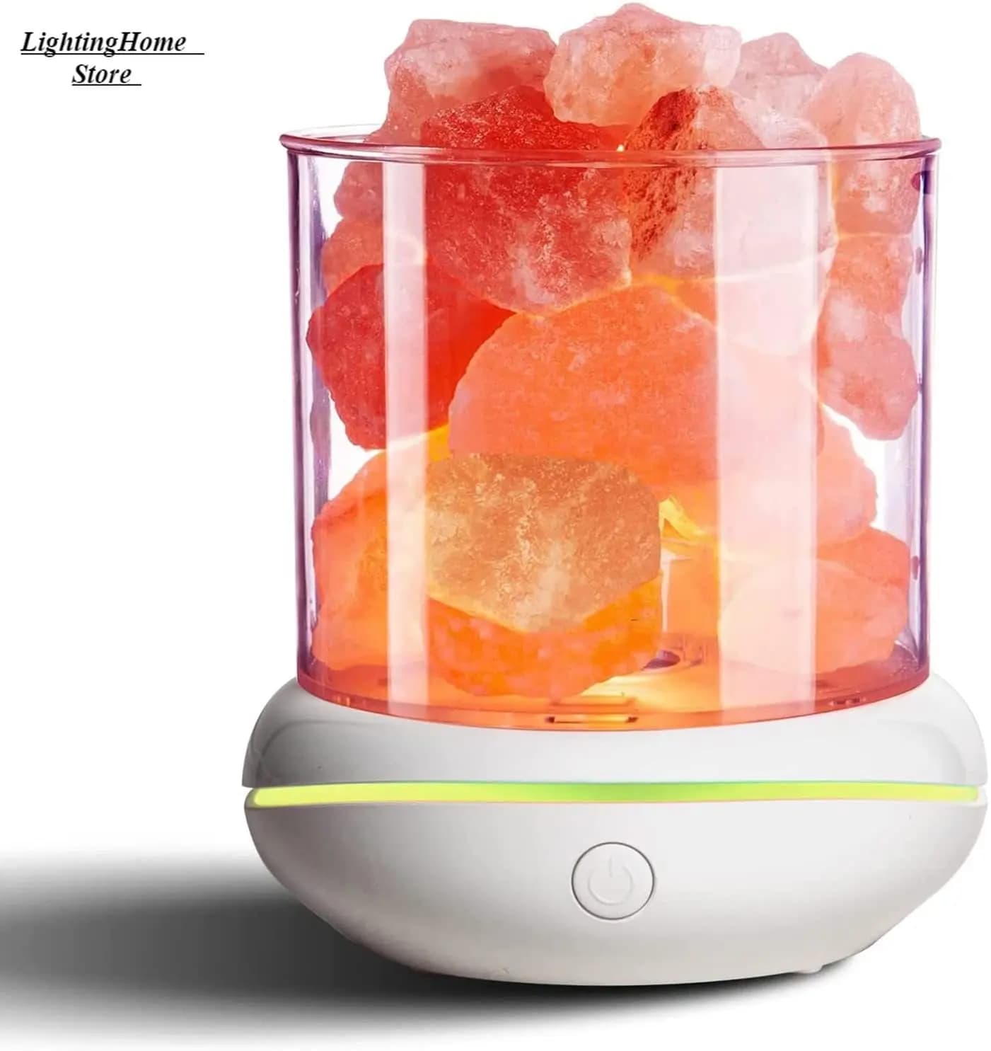 Lampade per aromi lampada per sale naturale dell'himalaya lampada per rocce di sale rosa USB lampada da notte romantica multicolore per regali di compleanno originali