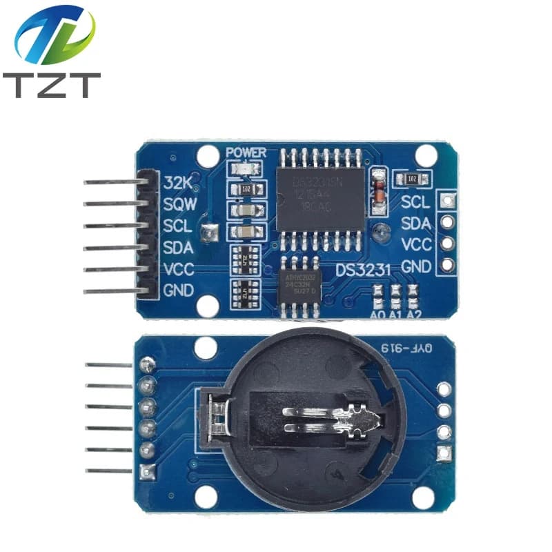 1/3PCS DS3231 AT24C32 IIC Precision RTC Modulo di memoria orologio in tempo reale per Arduino nuovo originale