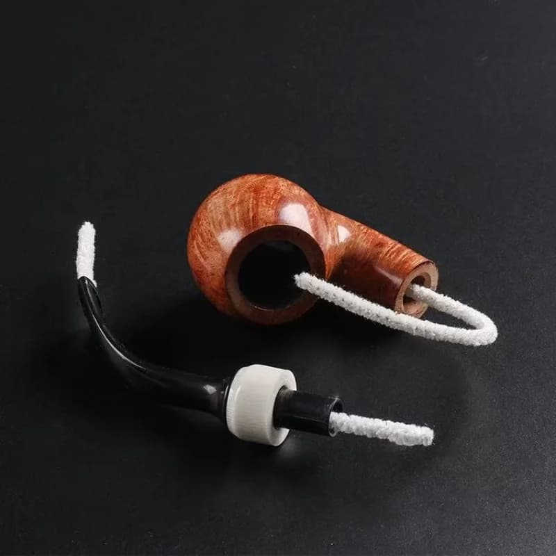 Kit Professionale per la Pulizia di Tubi, Confezione da 50 Pezzi, Bastoncini e Spazzole per la Pulizia Profonda di Steli e Camere di Pipe da Tabacco