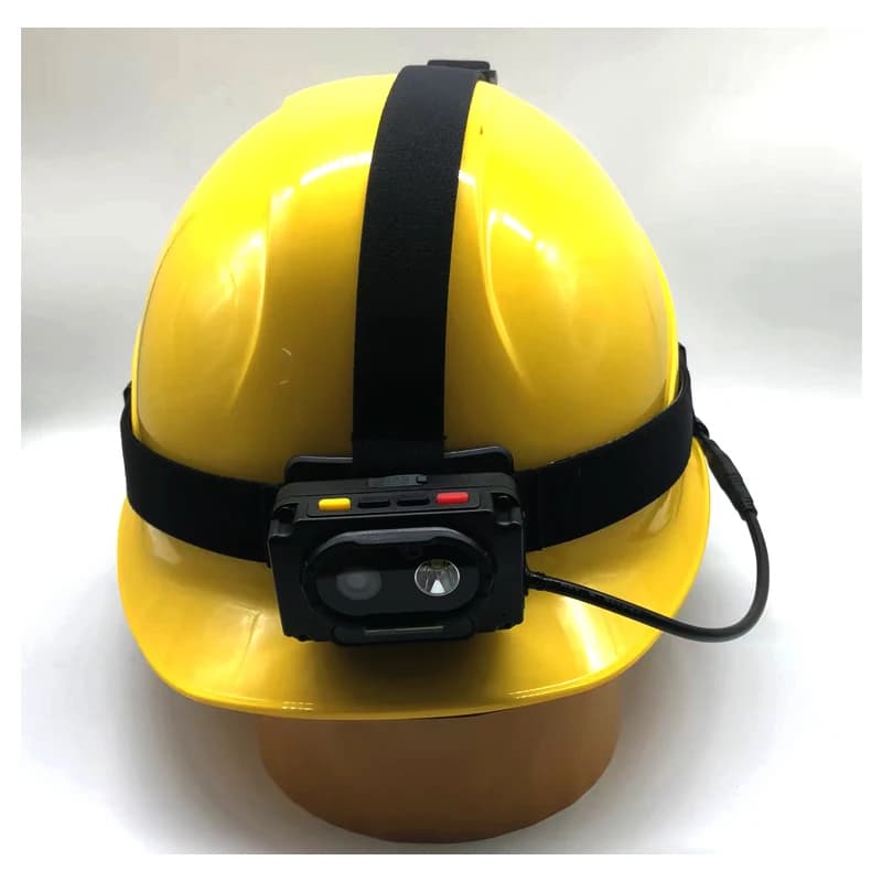 Torcia frontale a LED 4G anti-vibrazione per ferrovie, miniere e cantieri edili