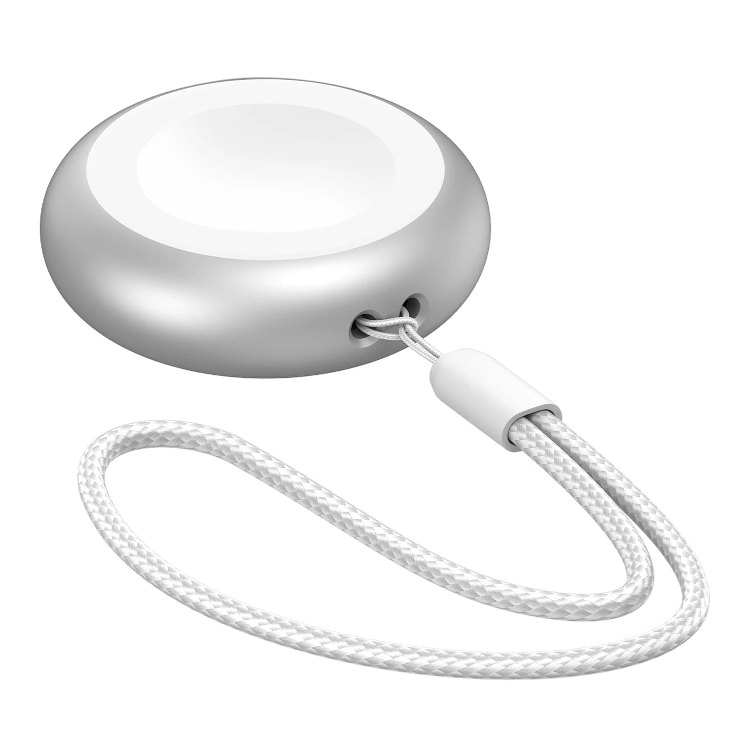 Cavo di ricarica in lega di alluminio con cordino per iWatch Ultra/Serie10/9/8/7/6/SE/SE2/5/4/3/2/1 Caricatore USB Smartwatch