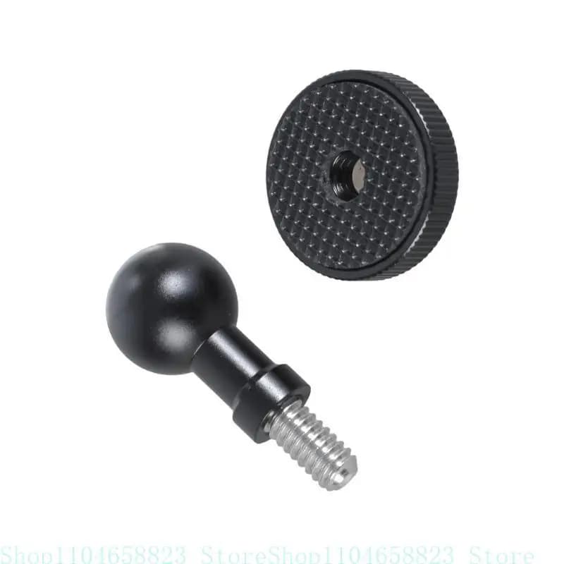 Adattatore per vite 1/4 con testa da 17 mm Adattatore per supporto per telefono per in alluminio Installazione semplice per supporti e treppiedi per telefono