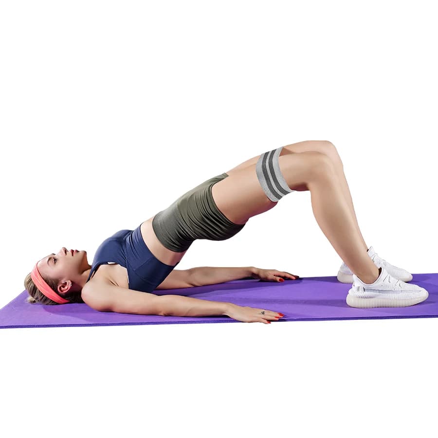 Fabric Resistance Hip Booty Bands Glute Thigh Elastic Workout Bands Squat Circle Stretch Fitness Strips Loops Yoga Gym Equipment fitness equipment