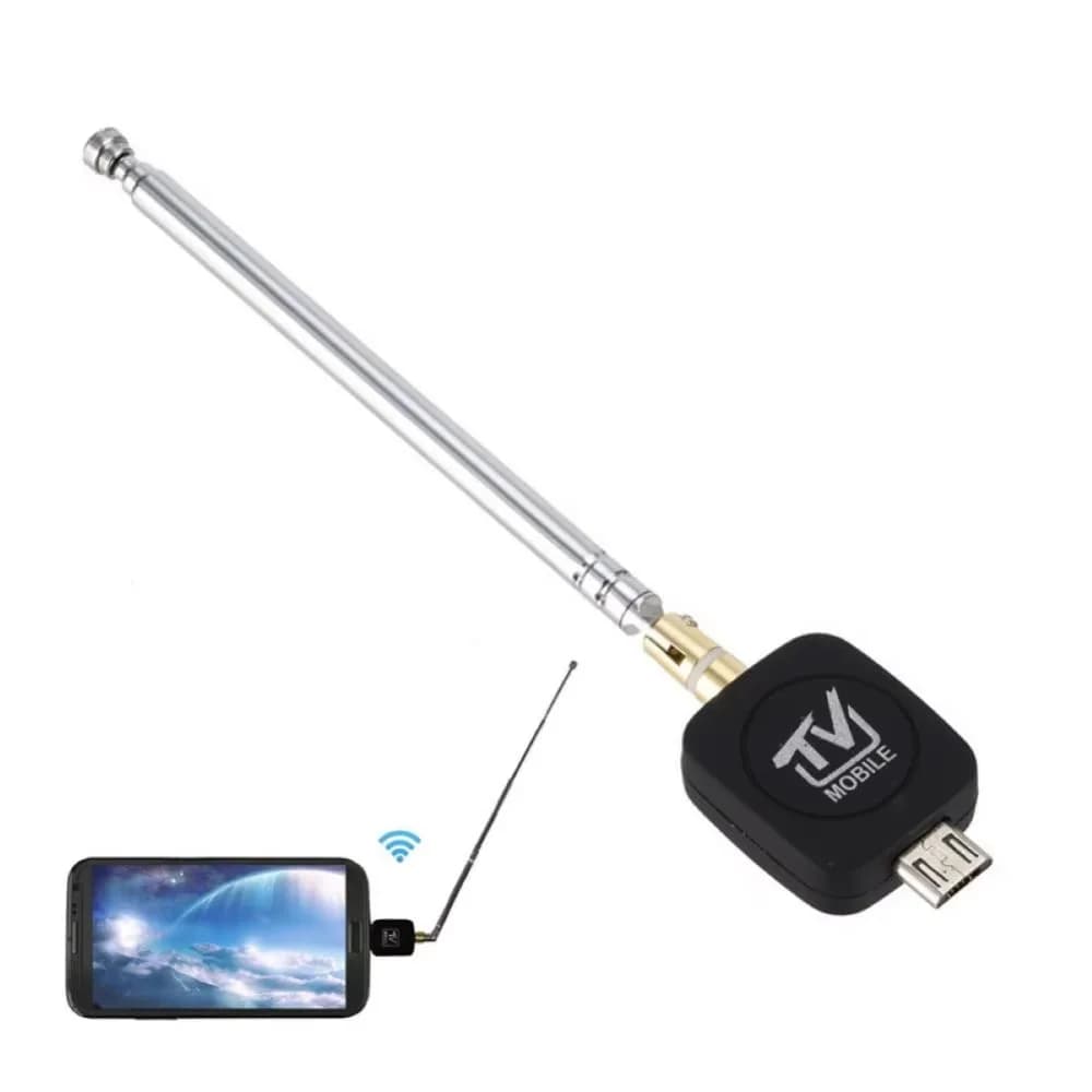 Mini sintonizzatore TV USB digitale HD Micro T per ricevitore tablet telefono Android con antenna