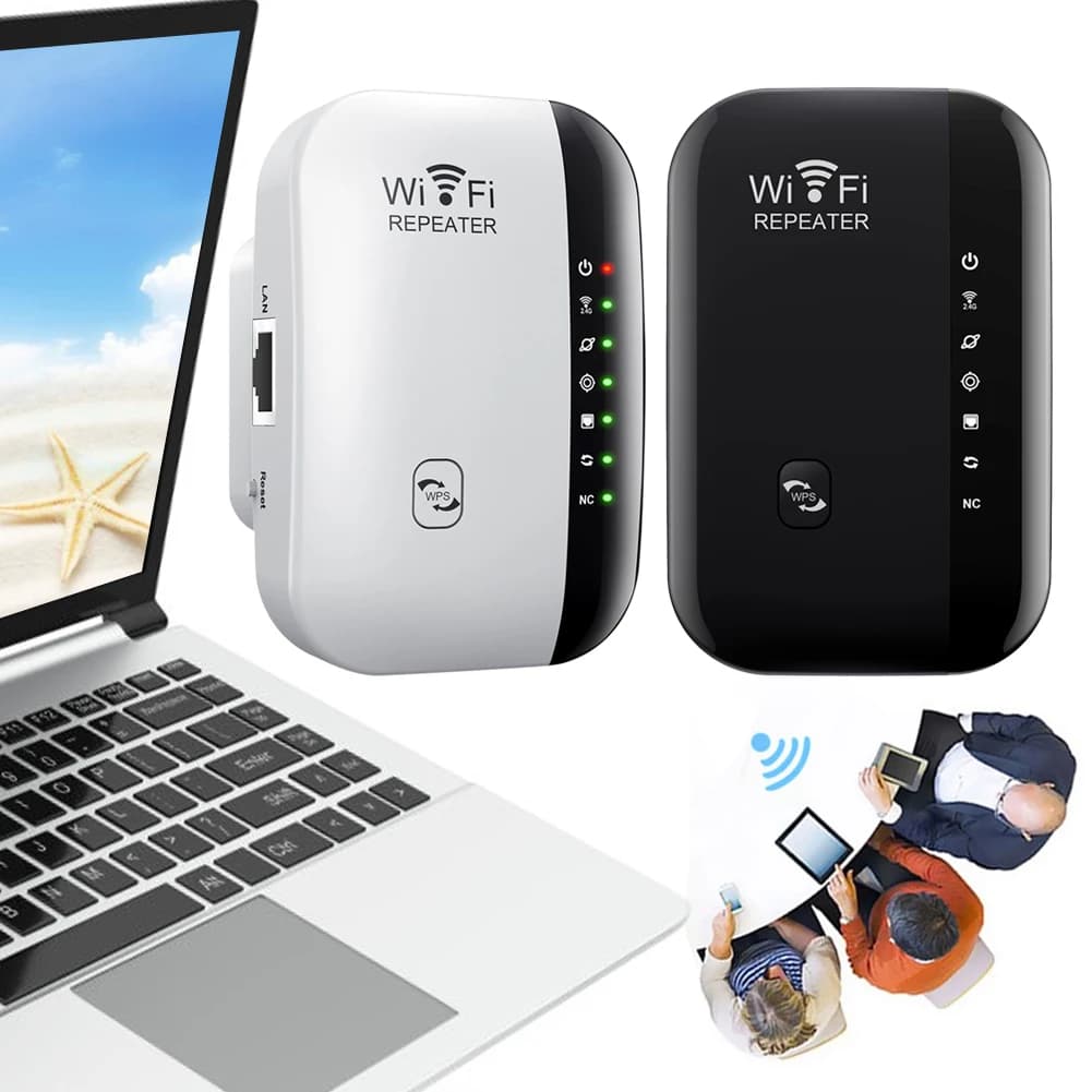 300Mbps Wireless WiFi Repeater 802.11N Network Card Adapter WiFi Extender Amplifier Wi-Fi Signal Amplifier for Home Office