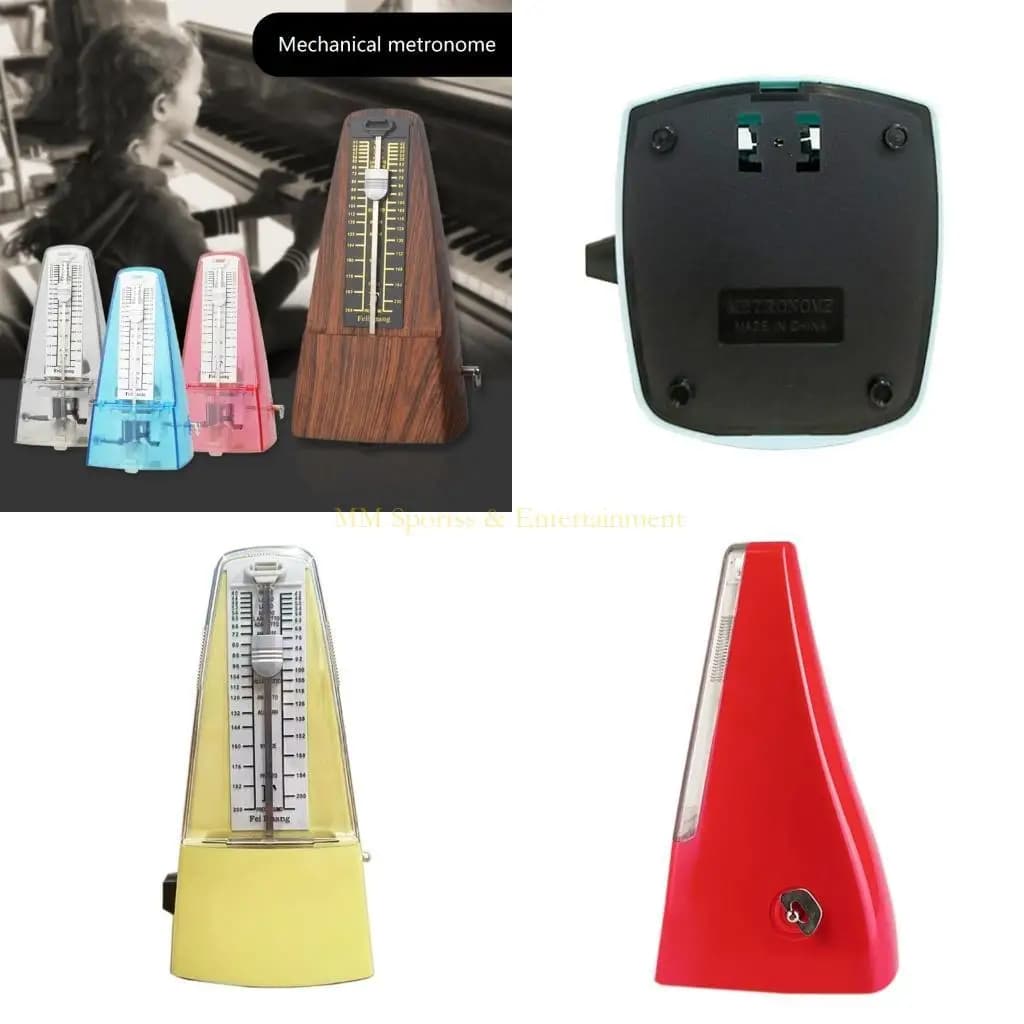 31 ESETTRO METRONOME MECCANICO UNIVERSALE PER STRUMENTI MUSICALE DRUM PIANO VIOLO