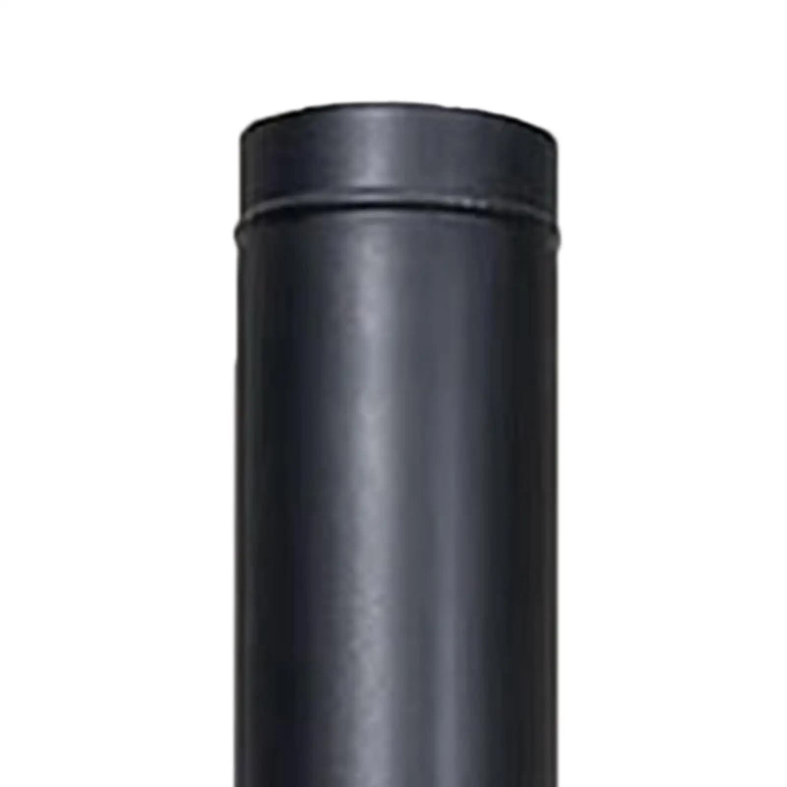 Tubo per Stufa da Campeggio, Prolunga per Canna Fumaria 100cm, Accessori per Tubo di Scarico con Arrestatore di Scintille per Bruciatore Esterno, Stufa a Legna