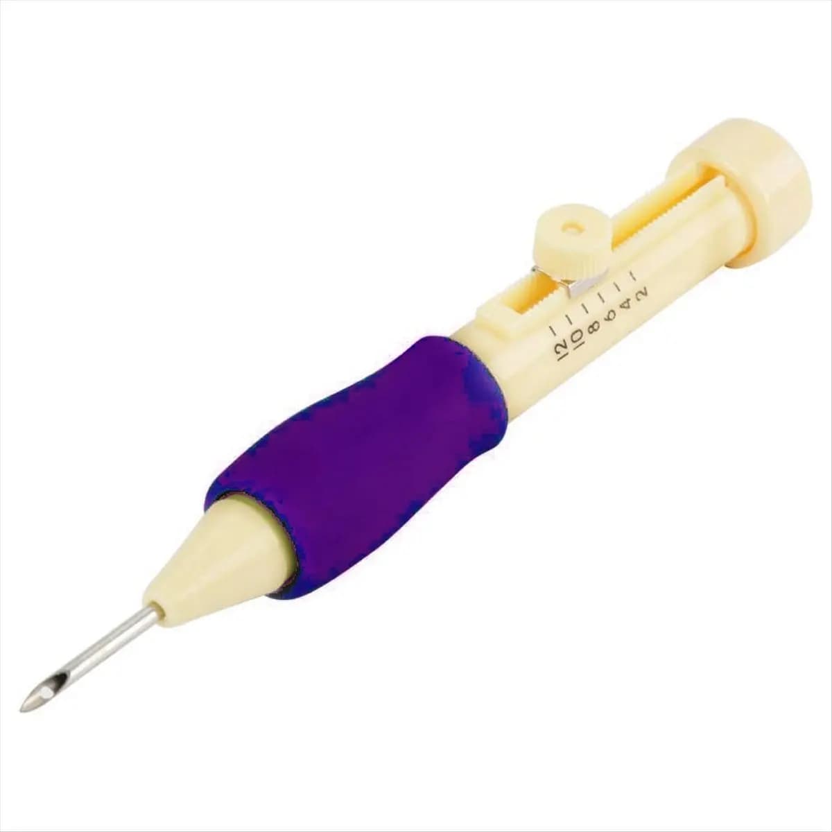 FOR HOME Punch Needle, Embroidery Needle Punch, Sizes Pen Kit Tool for Medium Punch Needle, with 3 Needle DIY Craft