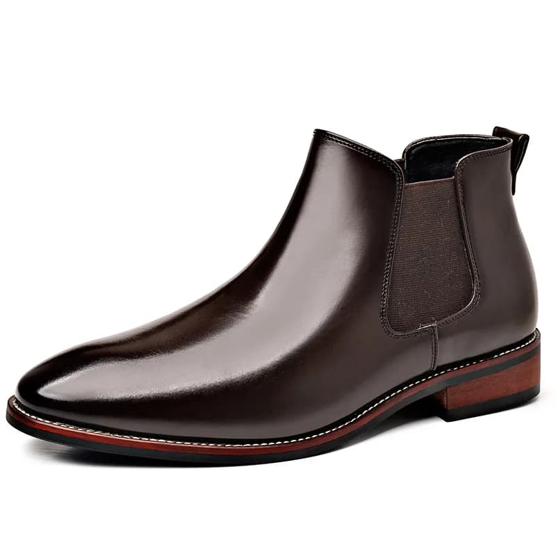 Stivali Chelsea da Uomo, Stivaletti in Vera Pelle, Scarpe da Trekking, Stivali da Cowboy 2026, Zapatos De Hombre