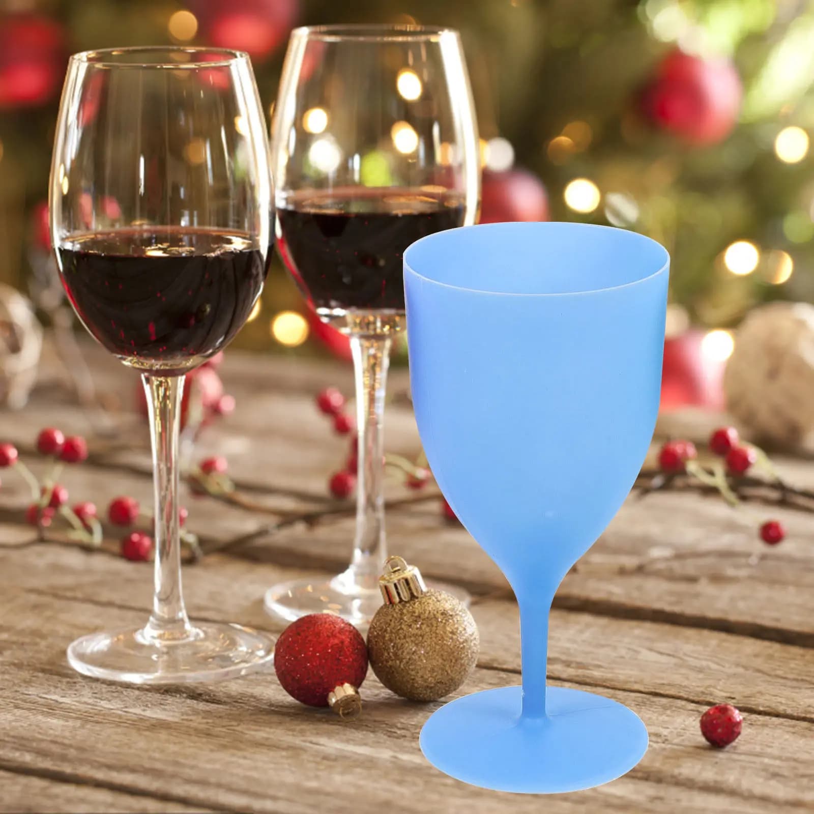6Pcs Macaron Inspired Drink Glasses Crystal Clear Glass Goblets for Wine Soda Cocktail Party Bar Home and Holiday Use