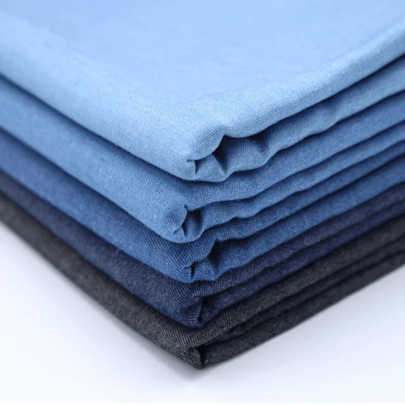 Quality Denim Fabric Thin Soft Washed Cloth Sewing Shirt Trousers Hat Bag Fabric Home Textile Handmade DIY Material 145 CM