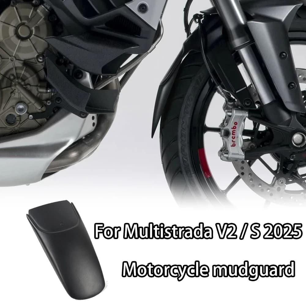 Per Ducati Multistrada V2 V2S 2025 Parafango anteriore Parafango Protezione Estensione Copertura Accessori moto universali