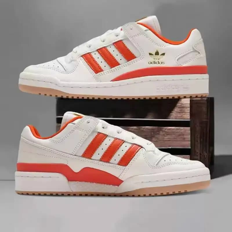 Adidas Clover Sneaker Men's and Women's FORUM LOW CL Sport and Leisure Shoes JQ1537