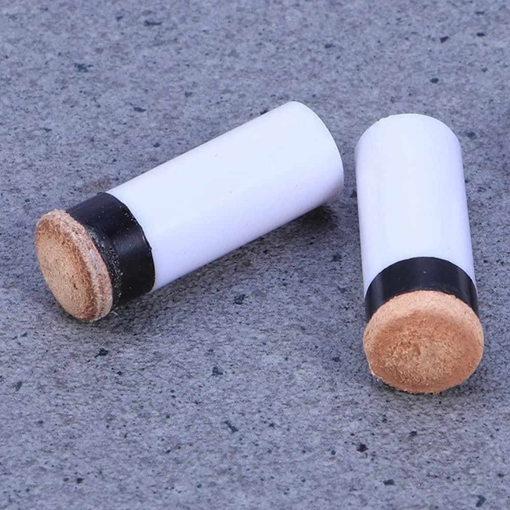 Set di 12 Punte per Stecca da Biliardo da 12mm, Kit di Ricambio a Vite, Accessori per Riparazione Stecche da Biliardo per Adulti