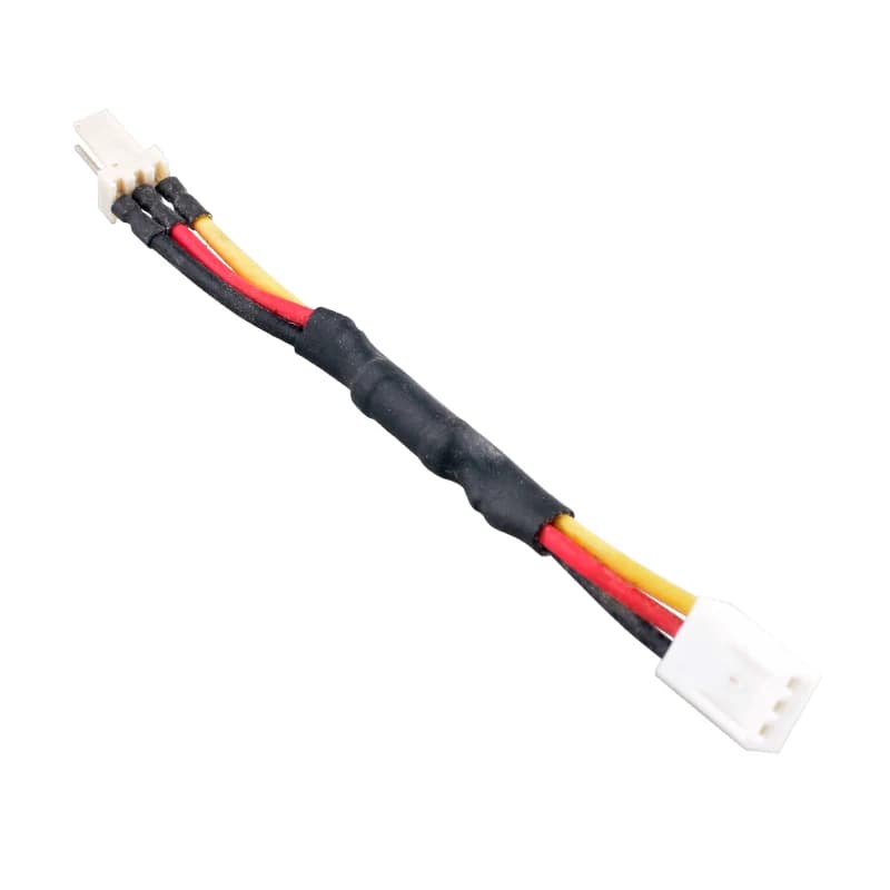 Riduttore di velocità della ventola da 3 pin a 4 pin e cavo splitter Controllo PWM per ventole assiali per PC Accessorio hardware per computer