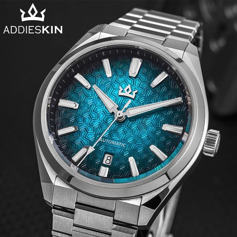 ADDIESDIVE K014 Automatic Watch Men ST2130 Movement Mechanical Watch Sapphire Crystal Exhibition Case Back 200M Water Resistant
