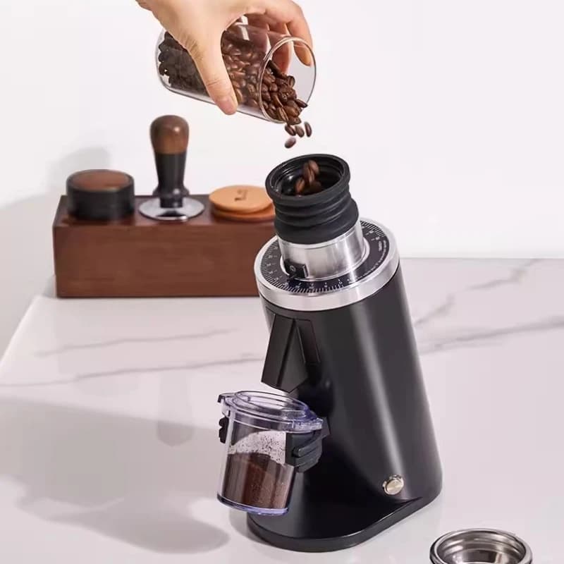 Factory Price 54MM Stepless Fineness Coffee Grinding Machine 220V Home Use Espresso Coffee Bean Grinder