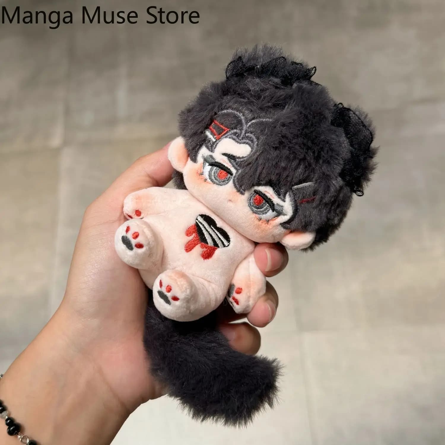 Cute No attribute Plush Idol 10cm Game Figure Dress Up Cute Fluffy Cotton Body Pillow Mascot Birthday The Founder of Diabolism