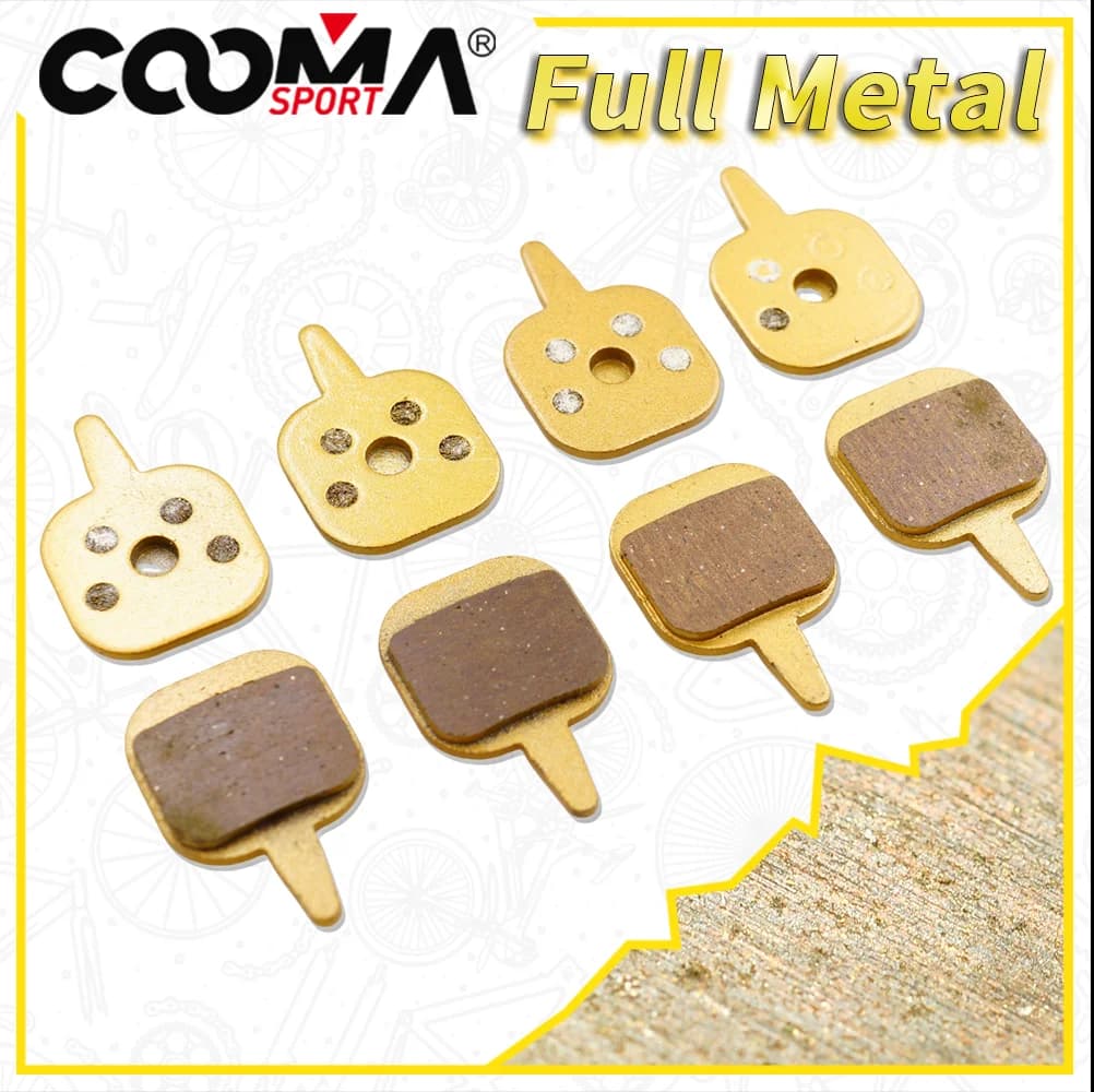 4 coppie, pastiglie freno N11.11 per pinza Tektro Novela IO, Full Metal