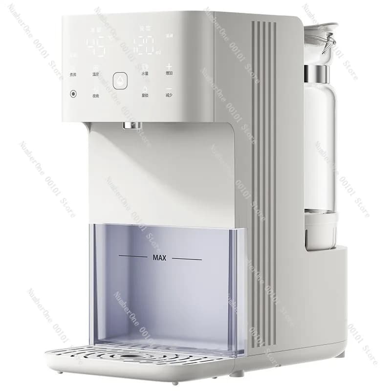 Electric kettle Entirely made of Newborn Glass, Intelligent Water Dispenser with Quantitative Dosing, Scaldabiberon and Beer Machine