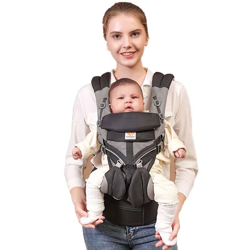 Marsupio, marsupio per sgabelli in vita, marsupio multifunzionale traspirante per gita neonatale, marsupio anti-o-gamba