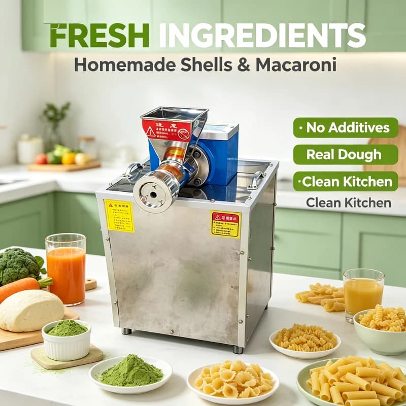 Full Automatic Pasta Macaroni Spaghetti Making Machine Macaroni Making Machine