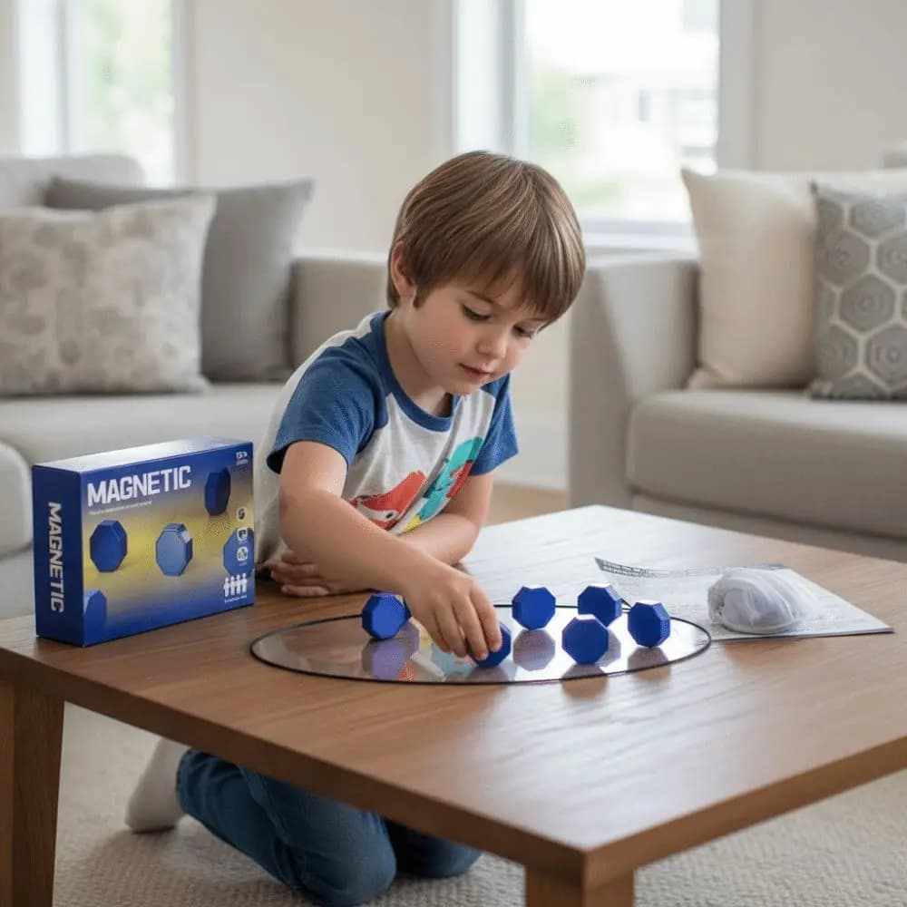 2027Magnetic Rocks Magnetic Effect Chess Games Multiplayer Interactive Stone Board Game Set Brain Exercise Develop The Mind