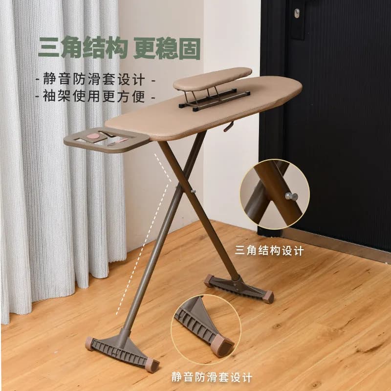 Large Foldable Household Ironing Board Garment Steamer Stand Electric Iron Pad Clothes Wrinkle RemovingStorage Organizer ForHome