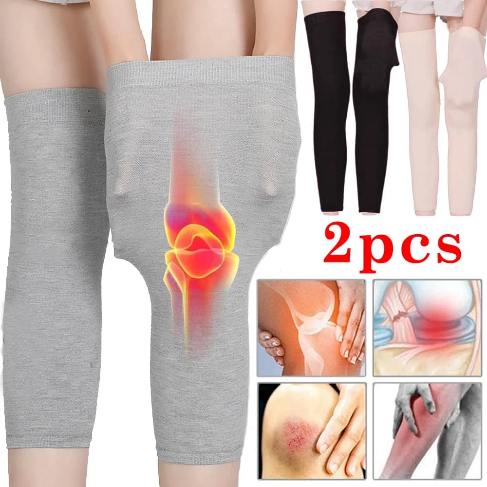 Calzini sportivi al ginocchio in cotone Set di protezione per polpacci sottili e allungati da uomo Calzini estivi per aria condizionata da donna Calzini per gambe fredde e calde