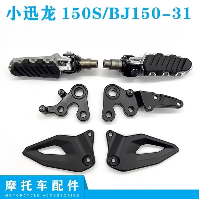 Poggiapiedi Anteriori Pedane Poggiapiedi per Benelli BJ150S BJ150-31 Keeway RKF125