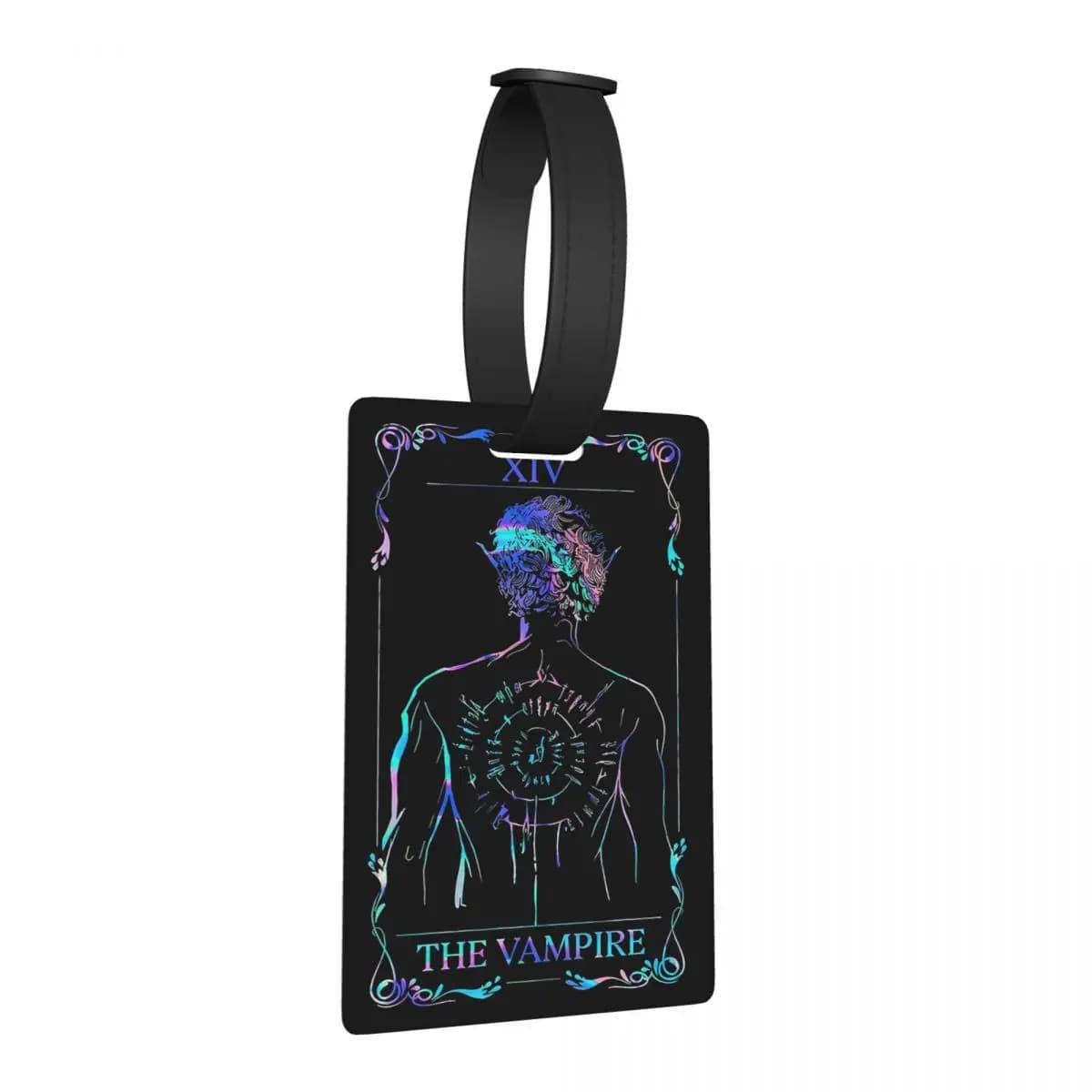 Etichette per Bagagli Astarion Baldurs Gate The Vampire, Accessori per Valigie, Etichetta per Bagaglio da Viaggio, Porta Etichetta con Nome e Indirizzo