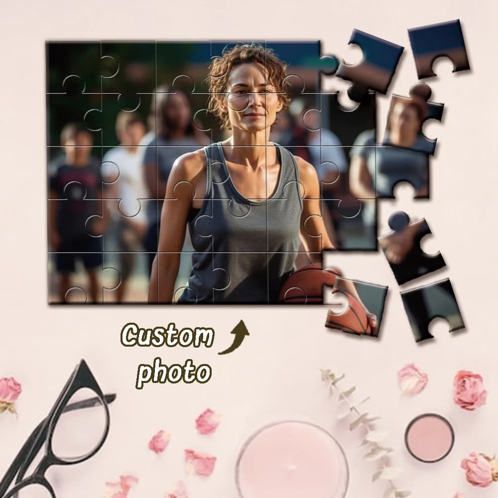 DIY custom photo puzzle, Wooden customized photo puzzle, Festival gifts, customized puzzles to commemorate precious memories