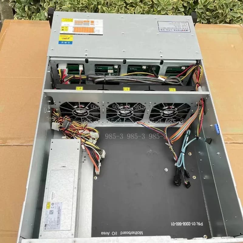Chassis Server NAS Rackmount 4U, Case di Archiviazione con 24/36 Bay Hot Swap