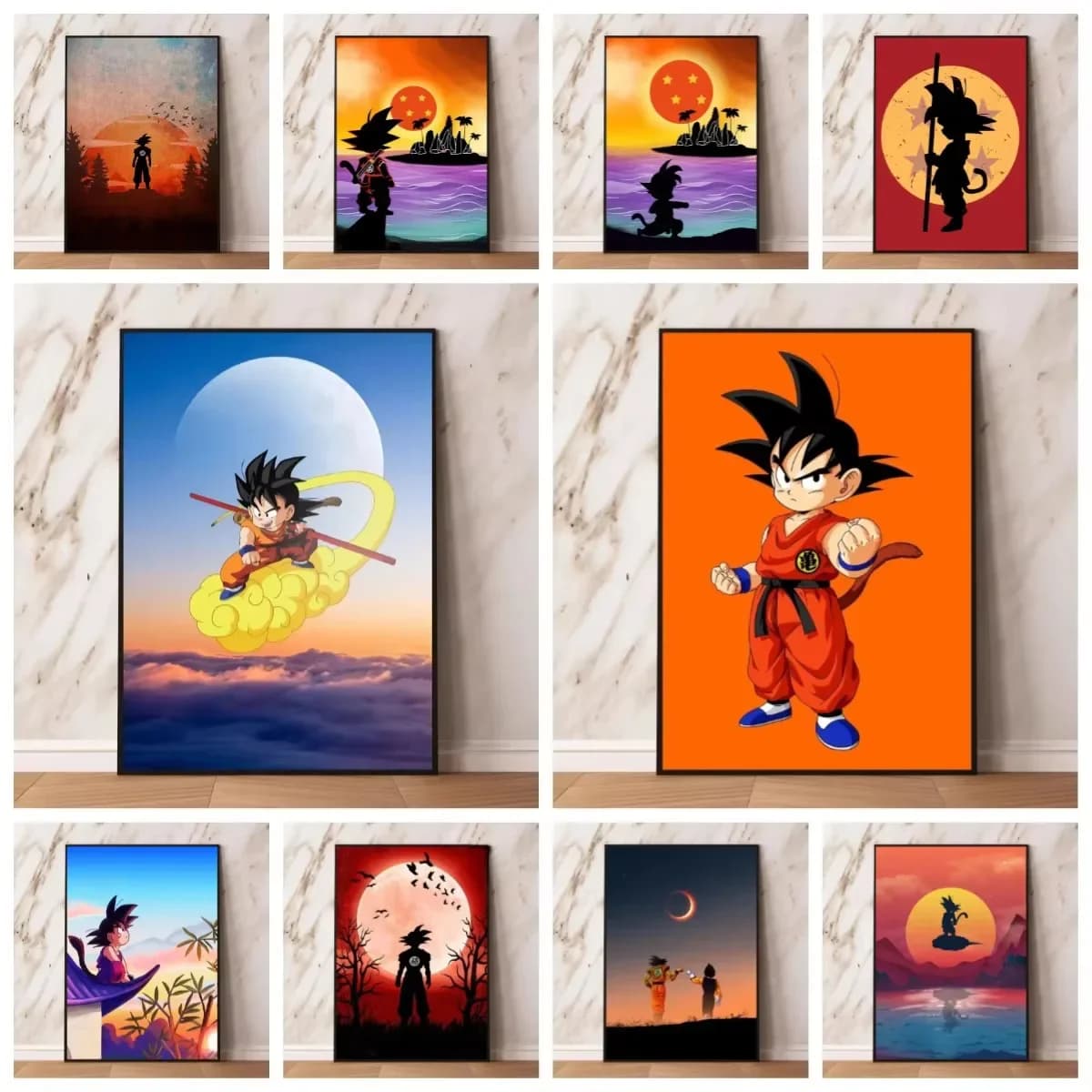 Diamond Painting Anime Dragon Ball Goku Full Round/Square Diamonds Mosaic Handmade Art Exquisite Gift Home Decoration
