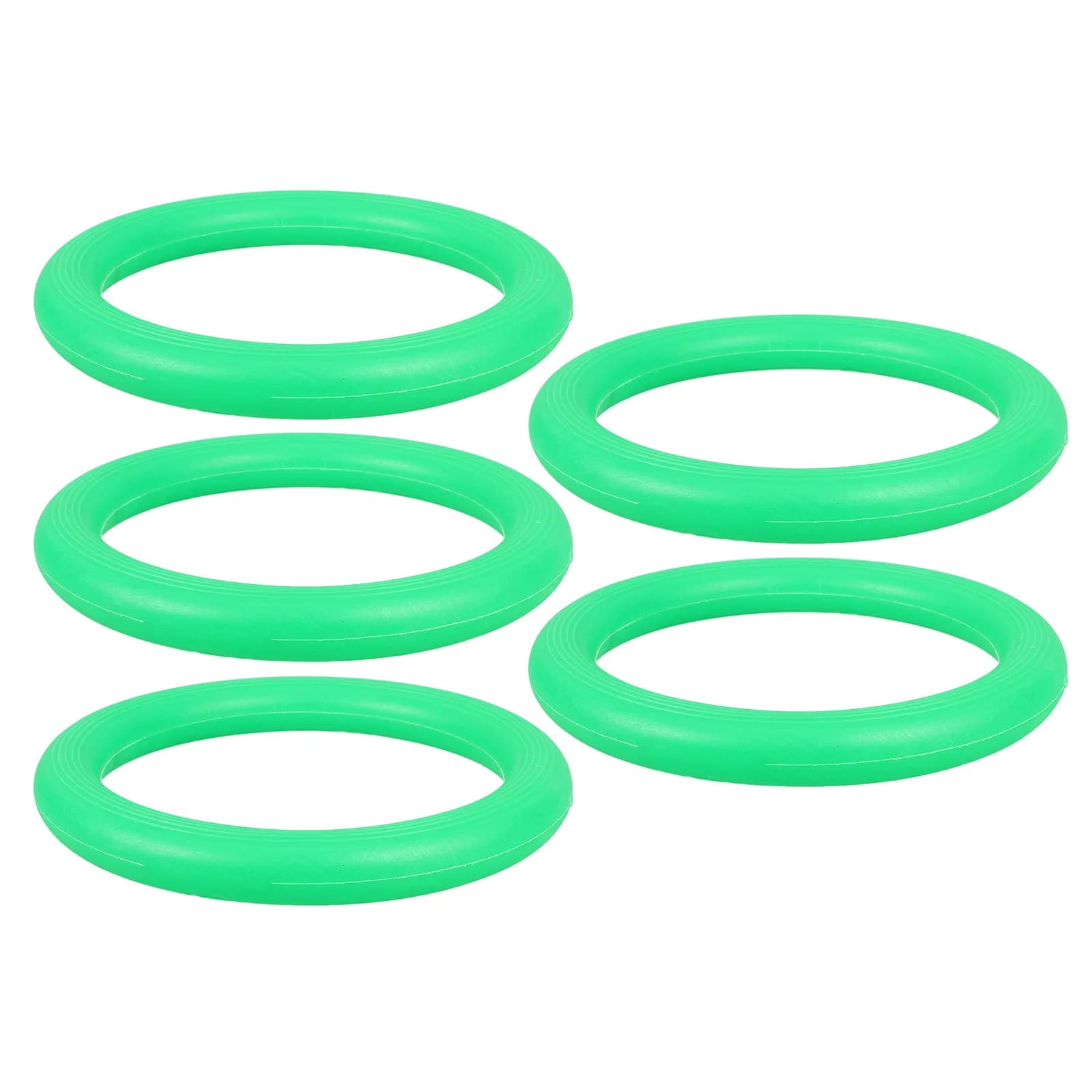Supporto per esposizione di palloni sportivi da 5 pezzi, per pallacanestro, calcio, pallavolo, yoga, base ad anello fisso riutilizzabile da 18 cm
