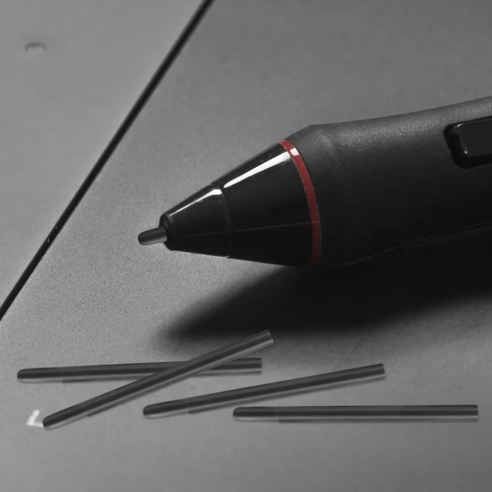 30 pezzi di punte di ricambio per penna per tablet grafico, punta standard, comoda e resistente all'usura, accessorio per penna touchscreen per disegnare e scrivere