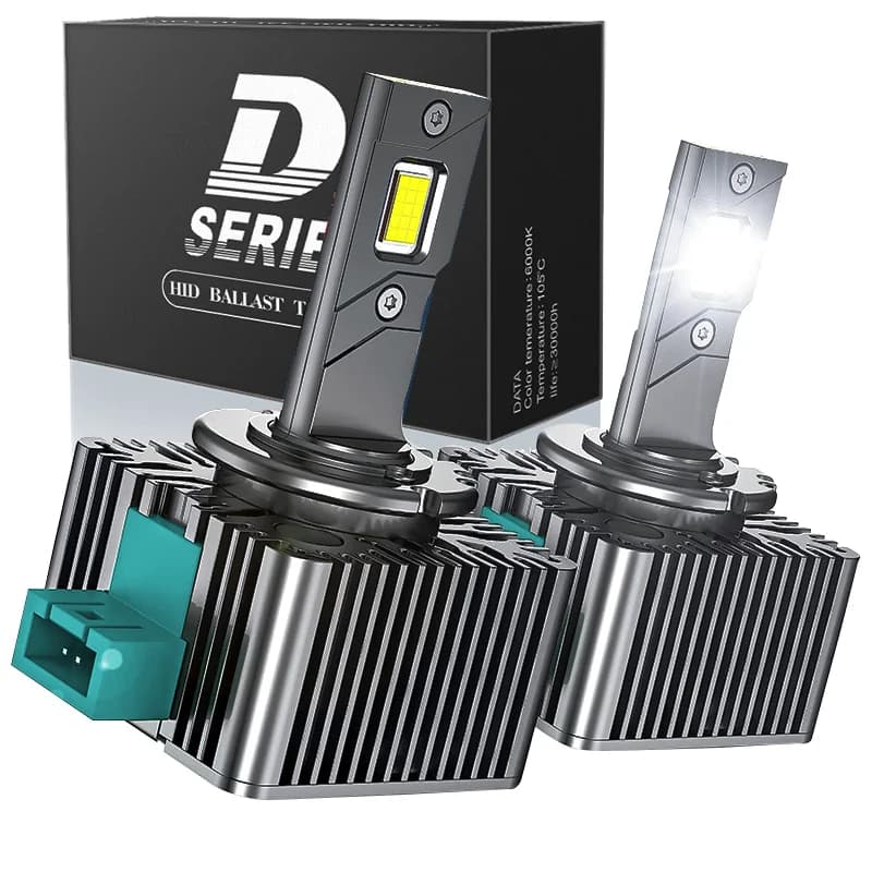 D SERIES D1S D3S LED Car Headlights Bulbs D2R D4R D4S D5S D8S Turbo Lights 6000K 70W Auto Lamp Plug&Play HID Conversion Kit