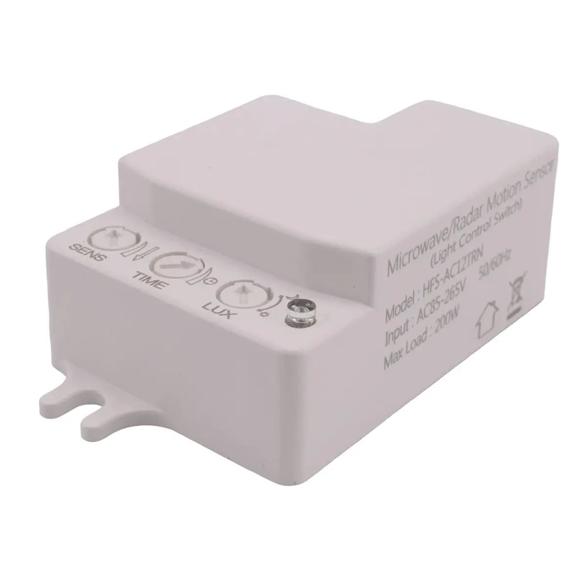 【50% OFF】5.8GHz Mini Microwave Radar Motion Sensor Switch AC85-265V Intelligent Human Body Sensor Switch Motion Light Switch