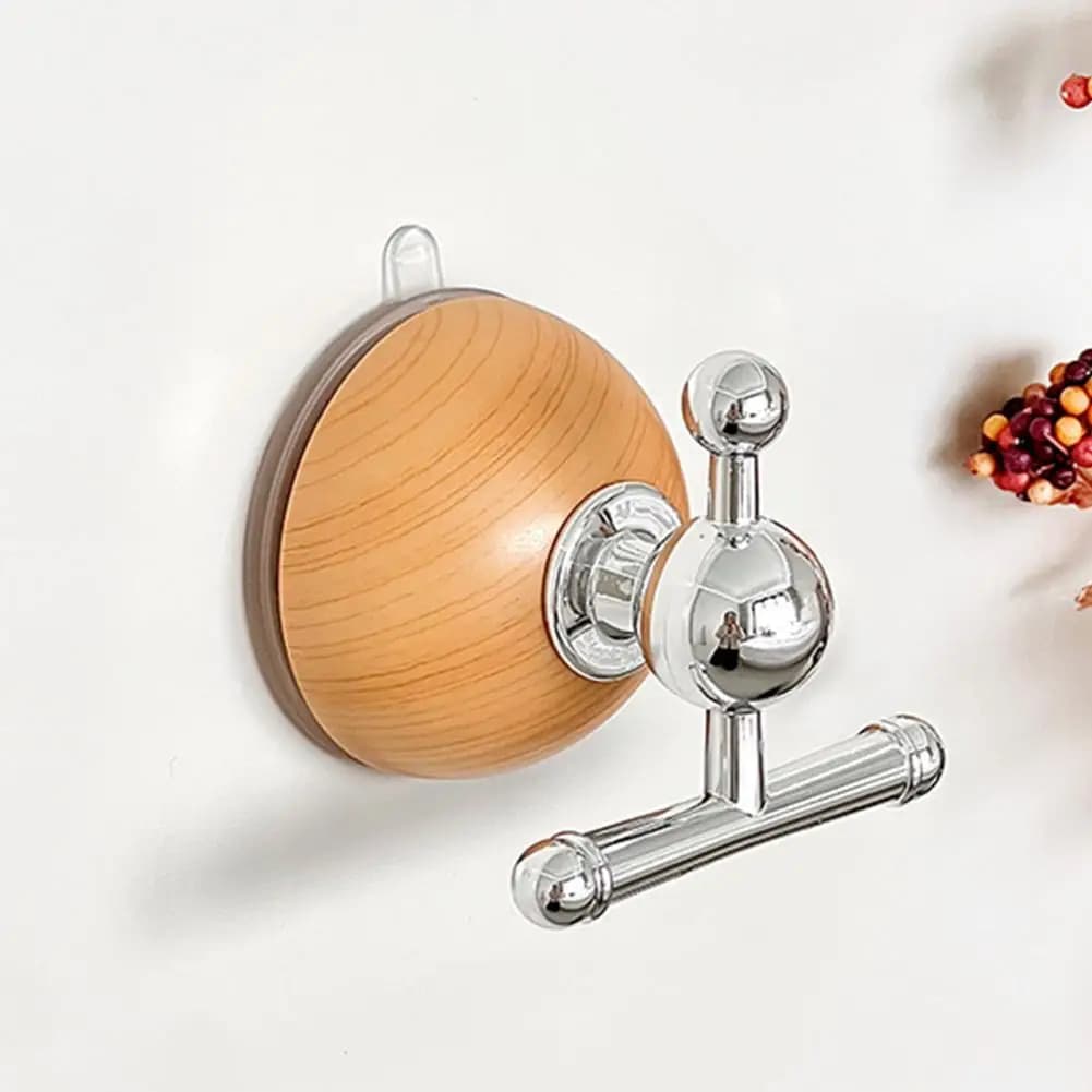 Transparent Suction Hook Heavy-duty Suction Cup Hook with Reinforced Base Easy Installation Removable Hanger Strong Support Wall