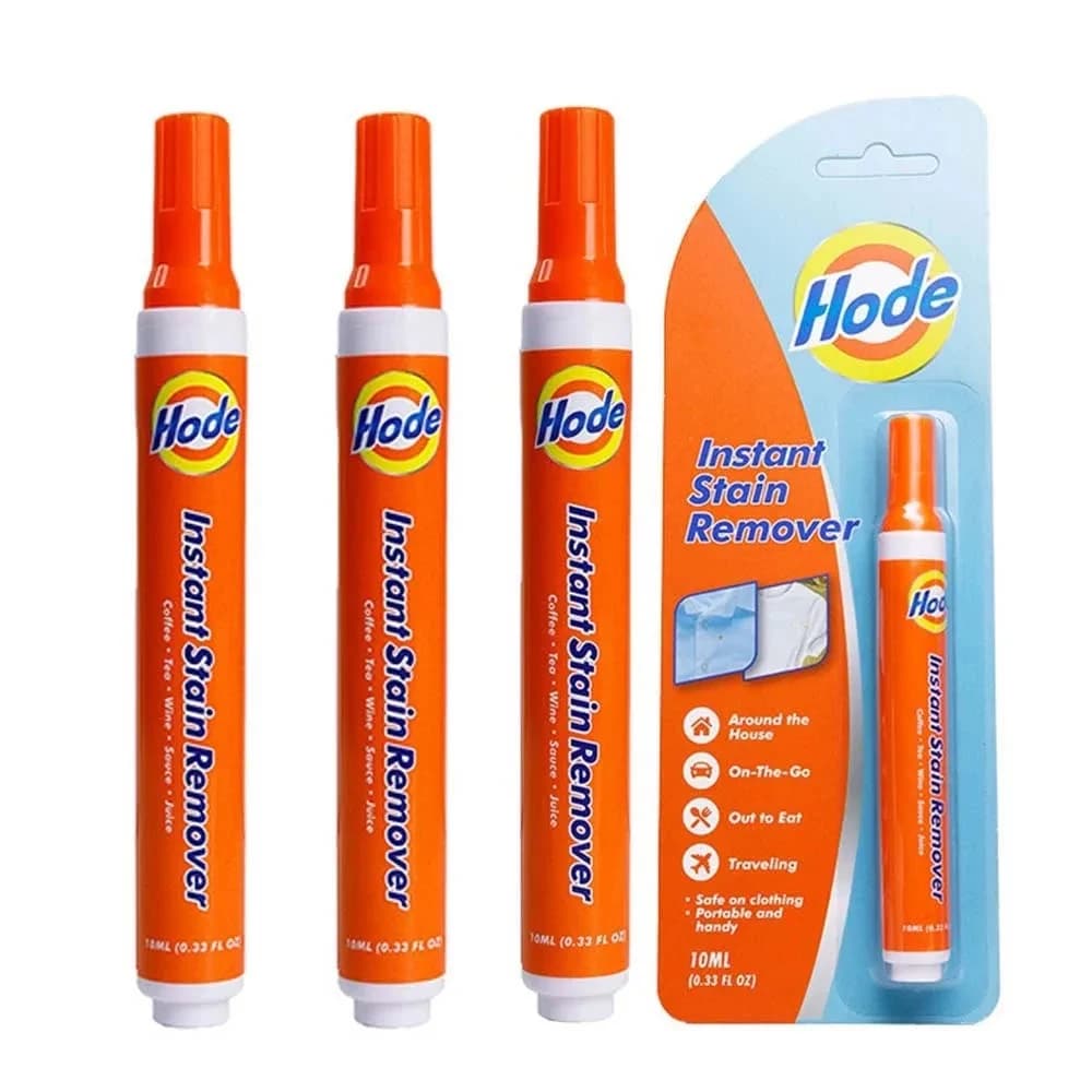 1/3 pezzi penna smacchiatrice portatile senza lavaggio portatile da viaggio funziona su macchie di cibo e bevande penna candeggina multiuso