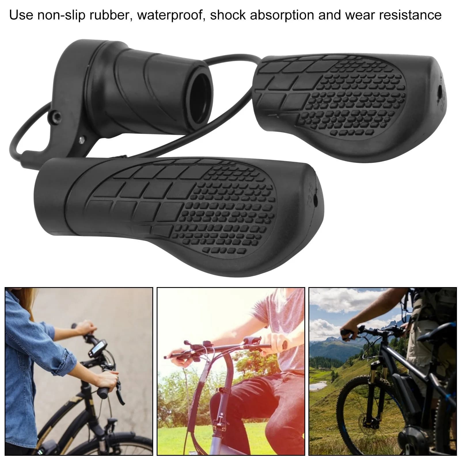 Bici elettrica mezza torsione acceleratore maniglia destra acceleratore E-Bike mezzo connettore impermeabile per parte Scooter elettrico