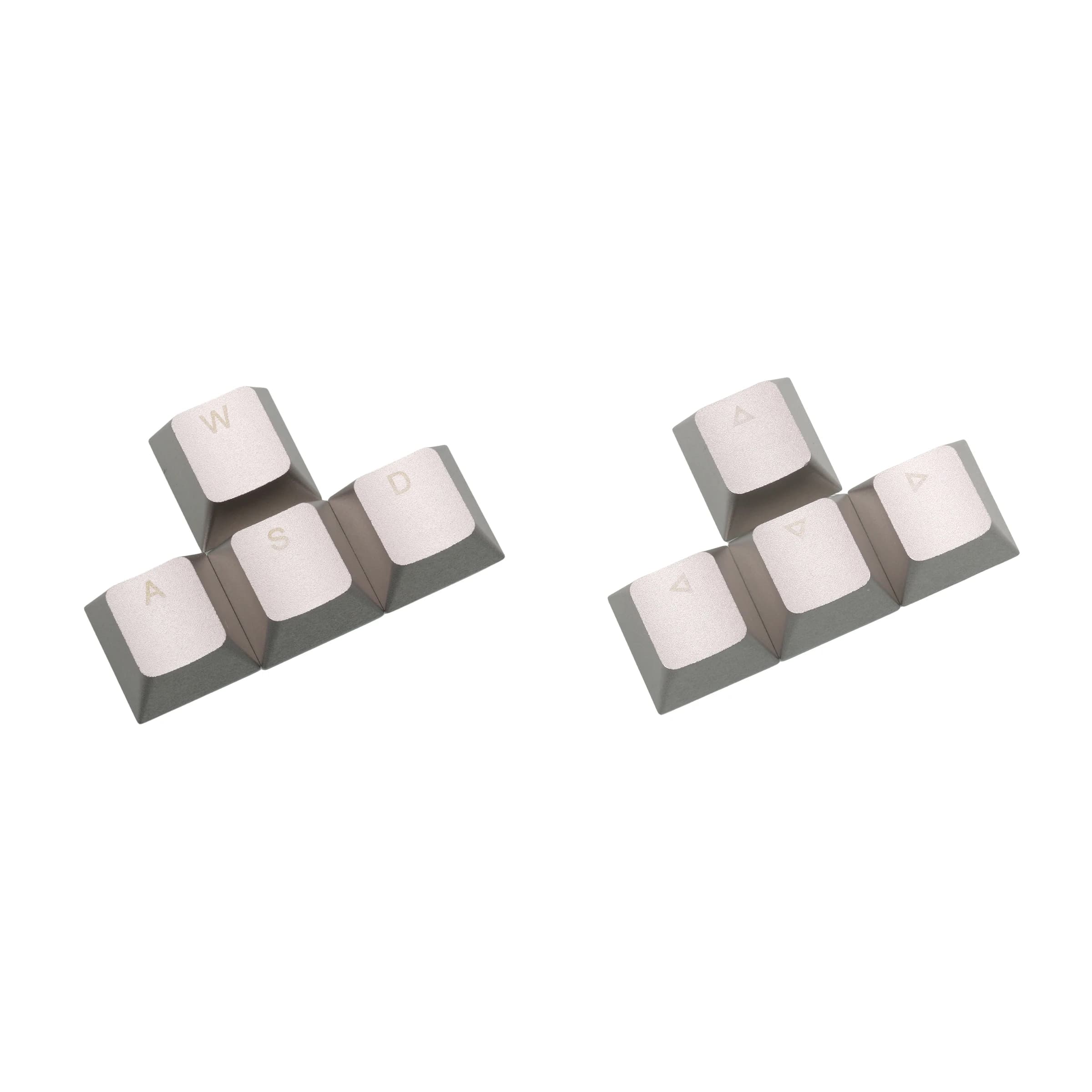 Copritasti argento per tastiera meccanica Cherry Mx Switch Cherry Profilo Blank Blu dorato Metallo Alluminio QWERASDF Freccia Copritasto